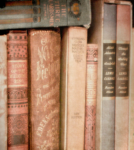 livres anciens pastel lamaisongray tumblr